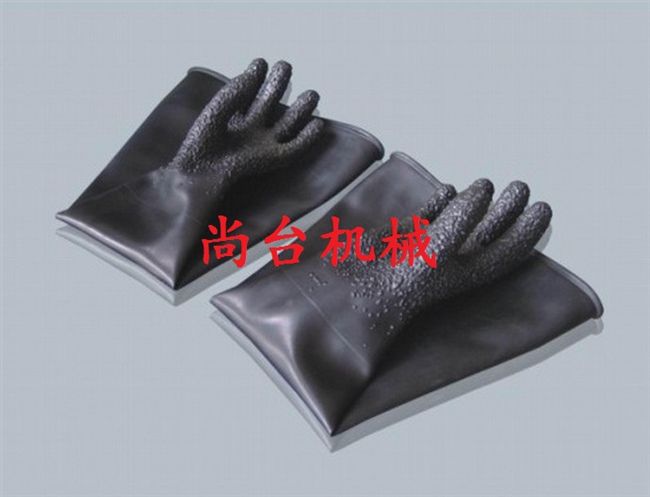 噴砂手套/加厚顆粒手套/橡膠加厚手套