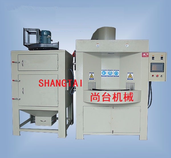 頭盔專用--轉(zhuǎn)盤式自動(dòng)噴砂機(jī)