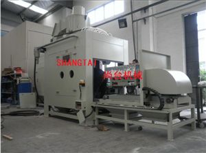 大型摸具--臺車自動轉(zhuǎn)盤噴砂機(jī)